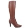 SoleMani Women's Ana Cognac Leather Narrow calf