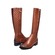 Solemani Women's Martina X-Slim 12'-13"Calf Cognac Leather Boot