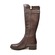 Solemani Abigail Casual Slim Calf 13" Brown Leather Boot