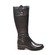 SoleMani Women's Gabi Slim 13" Calf Black Leather Boot