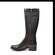 SoleMani Women's Gabi Slim 13" Calf Black Leather Boot