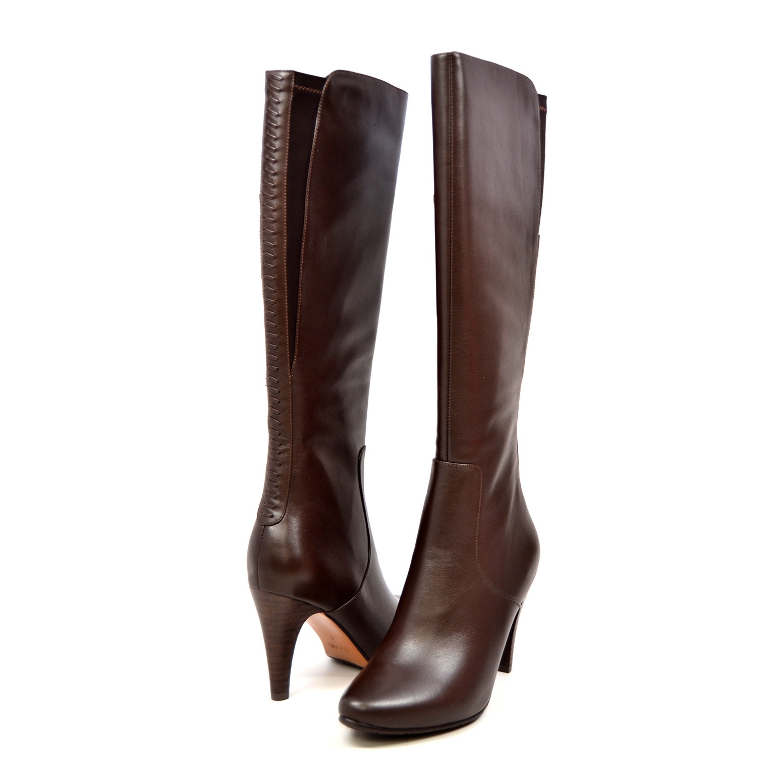 womens leather boots narrow calf