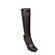 SoleMani Women's Rochelle Brown Leather X-Slim Calf