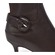 SoleMani Women's Rochelle Brown Leather X-Slim Calf