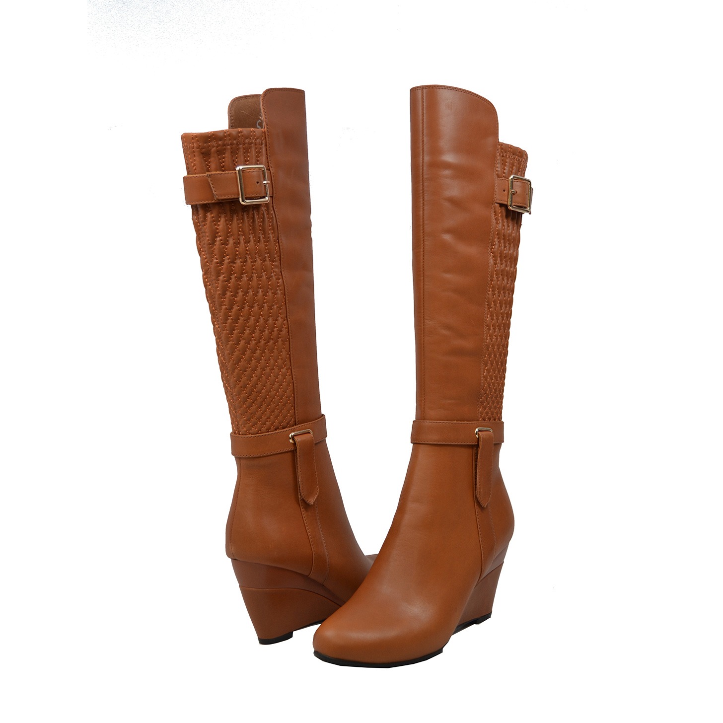 womens cognac riding boots