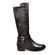 Solemani Naz Casual X-Slim 12"-13.5" Calf Black Leather Boot