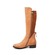 SoleMani Women's Timeless Cognac Leather & Suede 12 - 13.5 CALF