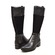 SoleMani Women's Gabi Slim Calf Boot  13" Black/Black