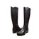 SoleMani Women's Venetian Slim Calf Boot  13" Black Leather