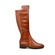 Solemani "Zipporah" Casual Slim calf 13" Brown Leather Boot