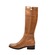 SoleMani Women Gabi Extra Slim 12"-13" Calf Cognac Leather Boot